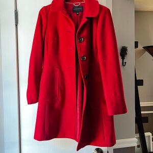 Women’s Banana Republic Pea Coat / Red / Sized M